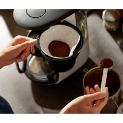 Tchibo Filterkaffeemaschine »Let's Brew«, schwarz