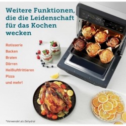 COSORI Heißluftfritteuse 12L,Gären Funktion, Duale Heizung, Heißluftofen