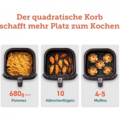 COSORI Heißluftfritteuse 3,5L,1500W, Airfryer XL für 1-3 Personen