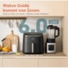 COSORI Heißluftfritteuse Turbo Blaze, 6L Airfryer,Energiesparung