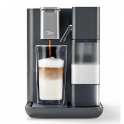 Qbo MILK MASTER Kaffeemaschine – Hellgrau