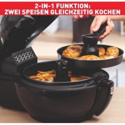 Tefal YV9708 ActiFry Genius 2in1,Heißluftfritteuse mit Rührarm