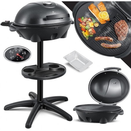 KESSER Elektrischer Elektrogrill 2-in-1 Tischgrill, freistehender Grill