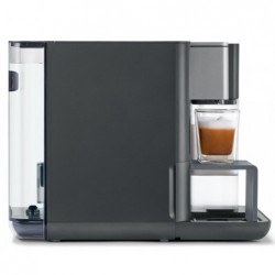 Qbo MILK MASTER Kaffeemaschine – Hellgrau