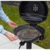 Elektrogrill Vertikalgrill mit Deckel und Sockel,einstellbare Temperatur