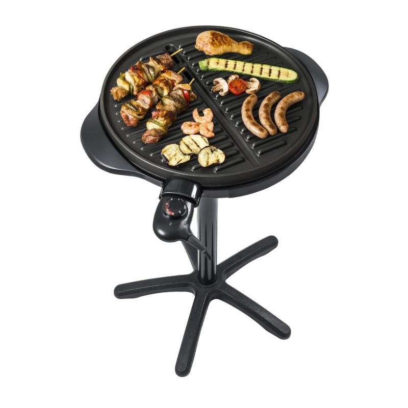 Steba VG250 BBQ-Grill VG 250,Große Grillplatte mit 40 cm Durchmesser