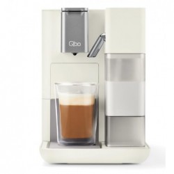 Qbo MILK MASTER Kaffeemaschine – White Cashmere