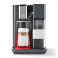 Qbo MILK MASTER Kaffeemaschine – Lipstick Red