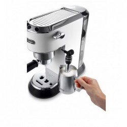 Milchaufschäumer DeLonghi EC 685-W Dedica Style Siebträgermaschine,weiß