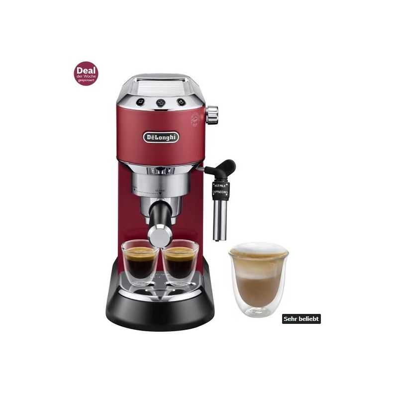 Espressomaschine Dedica Style EC 685-R,Rot Kaffeemaschinen