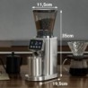 AMZCHEF Kaffeemühle Elektrisch , Kaffeemühle Siebträger Elektrisch