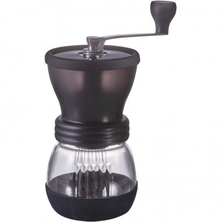 Hario MSCS-2DTB Skerton Plus Ceramic Kaffeemühle, glas