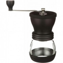 Hario MSCS-2DTB Skerton Plus Ceramic Kaffeemühle, glas