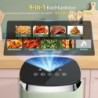 Fabuletta Heißluftfritteuse 4L,Digitalem LED-Touchscreen AirFryer(Green)