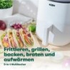 BELLA 3 L Touchscreen-Luftfritteuse, ölfreies Frittieren,matte weiß