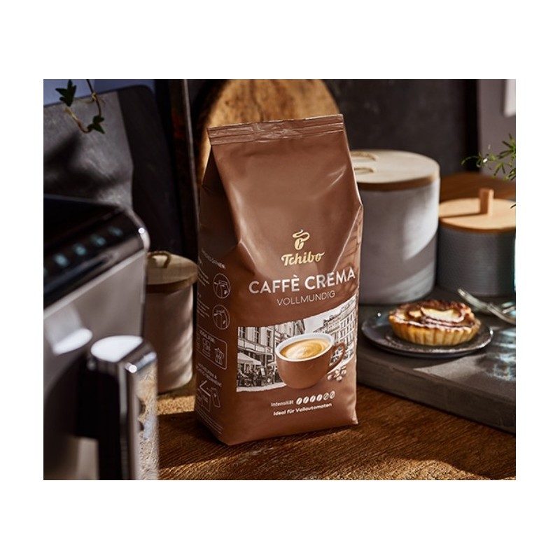 Caffè Crema Vollmundig - 1 kg Ganze Bohne