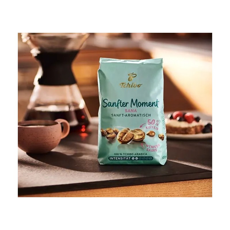 Sanfter Moment (50% entkoffeiniert) - 2500 g Ganze Bohne