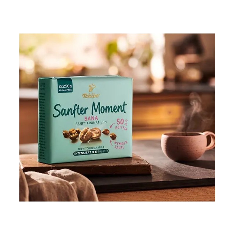 Sanfter Moment (50% entkoffeiniert) - 2500 g Gemahlen