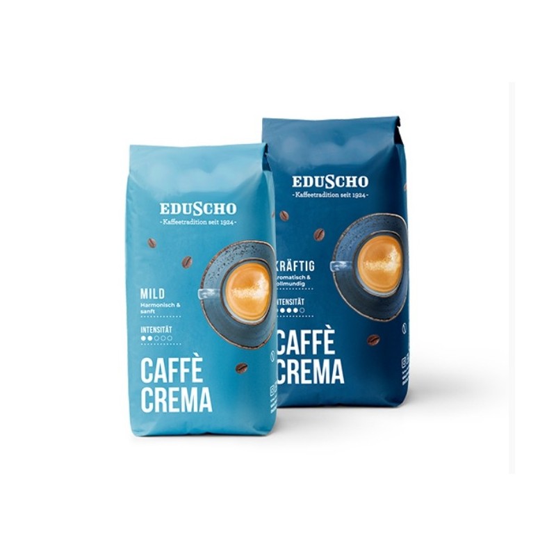 Eduscho Caffè Crema Probierset - Ganze Bohne