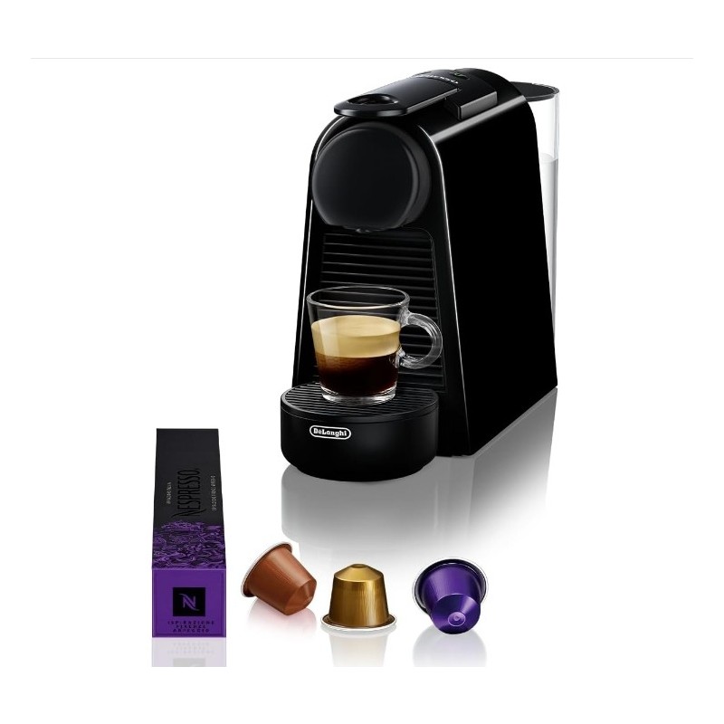 Nespresso De'Longhi EN 85.B Essenza Mini Kaffeekapselmaschine,Schwarz