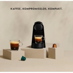 Nespresso De'Longhi EN 85.B Essenza Mini Kaffeekapselmaschine,Schwarz