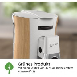 Philips Senseo Select Kaffeepadmaschine - Intensität Plus,Seidenweiß