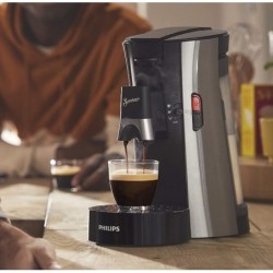 Philips Senseo Select Kaffeepadmaschine - Intensität Plus,Schwarz