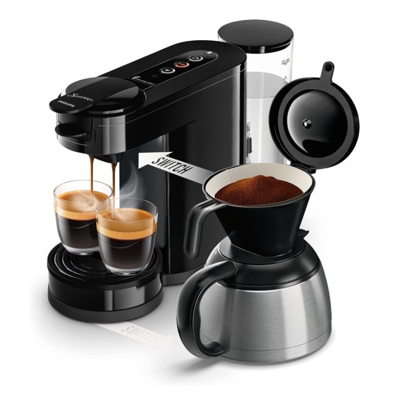 Philips Senseo Switch Pad- und Filterkaffeemaschine