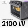 Air Glaze Digital Heißluftfritteuse | 2100 W | 34 Liter