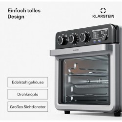 Air Glaze Heißluftfritteuse | 2000 Watt | 34 Liter