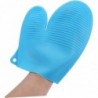 2 Stück Ofenhandschuhe, Ofenhandschuhe, Backhandschuhe, Lebensmittelsicherheitshandschuhe, Küchenhandschuhe, Lochdesign-Handschuhe, verformungsfreie Handschuhe, Backutensilien, Mikrowellenherd