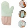 Ofenhandschuhe, Kochhandschuhe, kleine Gartenhandschuhe aus Gummi, Grill-/Backhandschuhe, waschbar, Topflappen, Grill, Mikrowellenherd, Topflappen