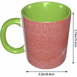 ColorName Zweifarbige Tasse, Keramiktassen, geeignet für Cappuccino, Latte, Müsli, Joghurt, Milch, heiße oder kalte Getränke, Mikrowellengeeignet, Roségold-Kunstglitzerdruck