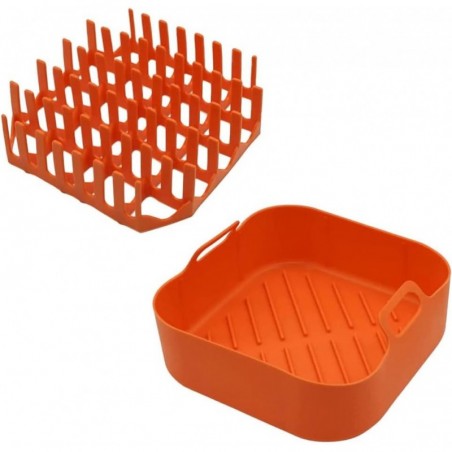 CALLARON Bacon Wave Oven Bacon Rack 1 Set Silikon-Specktablett Mikrowellen-Backmatte Silikon-Backblech