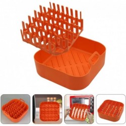 CALLARON Bacon Wave Oven Bacon Rack 1 Set Silikon-Specktablett Mikrowellen-Backmatte Silikon-Backblech