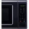 Magic Chef MC77MB Mikrowellenherd für die Arbeitsplatte, kleine Mikrowelle für kompakte Räume, 700 Watt, 0,7 Kubikfuß, schwarz