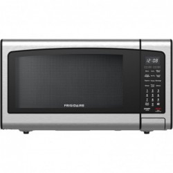 Frigidaire EMW112OAMZ Mikrowellenherd aus Edelstahl, Multifunktion, programmierbar, 1,1 Kubikfuß, 1000 Watt, private Küche, Edelstahl