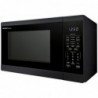 SHARP SMC1461KB Backofen mit abnehmbarem 12,4-Zoll-Karussell-Drehteller, Kubikfuß, 1100 Watt Arbeitsplatten-Mikrowelle, 1,4 Kubikfuß, schwarz