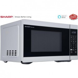 SHARP SMC1169KS Mikrowelle für die Arbeitsplatte, 1,1 Kubikfuß, Edelstahl