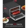 Nuwave TODD ENGLISH iQ360 Digitaler Smart-Ofen, 20-in-1-Konvektions-Infrarot-Grill-/Bratpfannen-Kombination, 34 Qt Mega-Kapazität, 1800 Watt