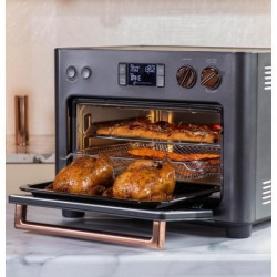 Café Couture-Ofen mit 14 grundlegenden Kochmodi, darunter Air Fry, CrispFinish, Backen, Grillen, Rösten, Toasten, Pizza, WLAN und Smart Connected