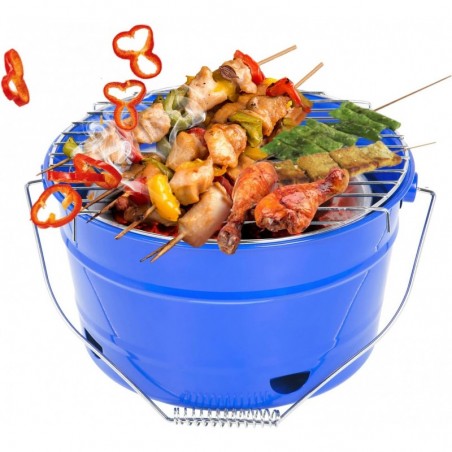 Uten Barbecue Bucket Tragbarer Tischgrill zum Grillen