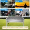 Uten Barbecue Bucket Tragbarer Tischgrill zum Grillen