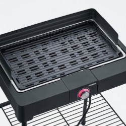 Elektrogrill mit Grill aus Aluminiumguss, abnehmbarer Grill