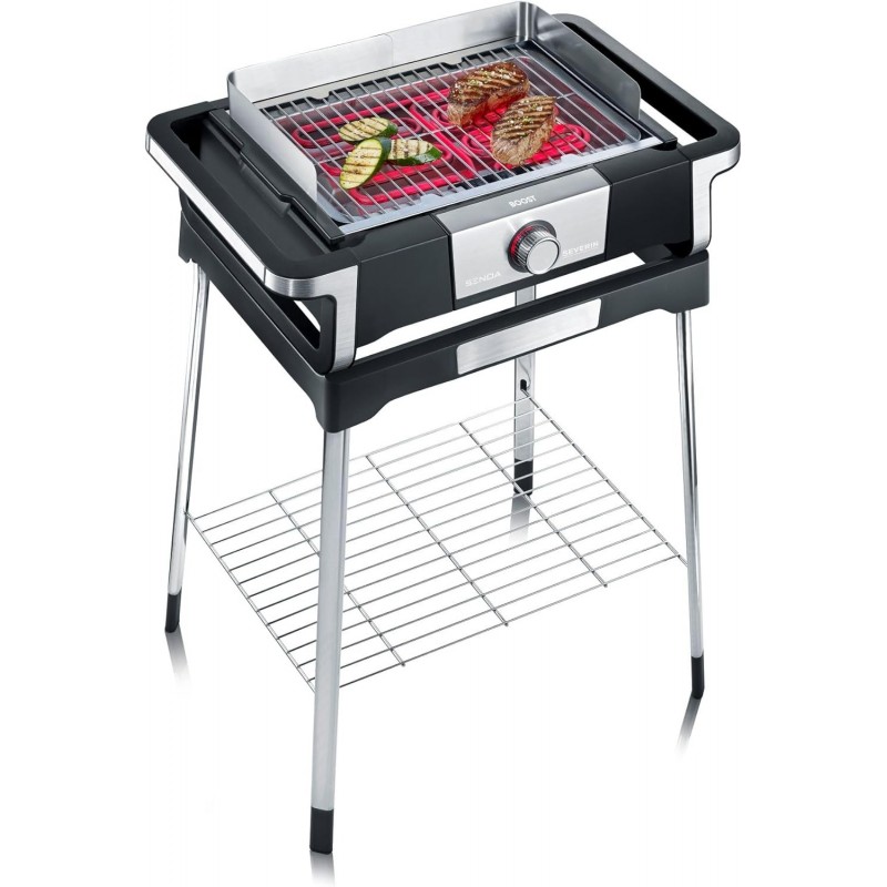 SENOA BOOST S rauchfreier Elektrogrill, 3.000 W Elektrogrill