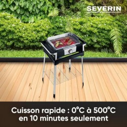 SENOA BOOST S rauchfreier Elektrogrill, 3.000 W Elektrogrill