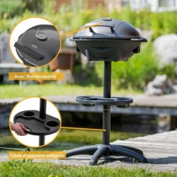 2in1 Elektrogrill, Elektro-Tischgrill – extrem stabiler Grill