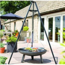 RedFire Stativgrill Schwarz 68" BBQ TRIPOD