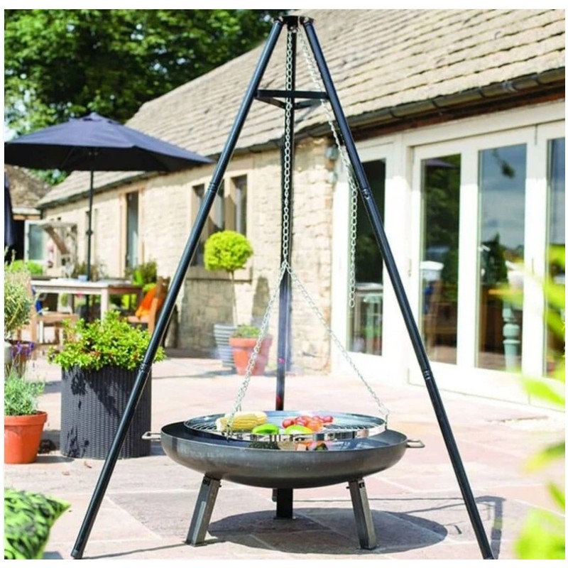 RedFire Stativgrill Schwarz 68" BBQ TRIPOD