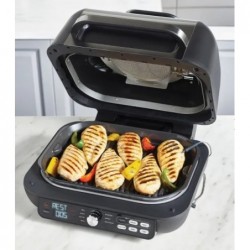 Ninja Foodi MAX PRO Grill Heißluftfritteuse AG651EU